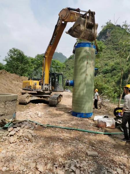 果洛州重庆一体化污水提升泵项目